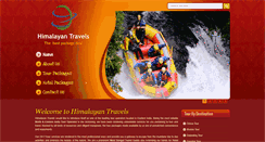 Desktop Screenshot of himalayantravels.net